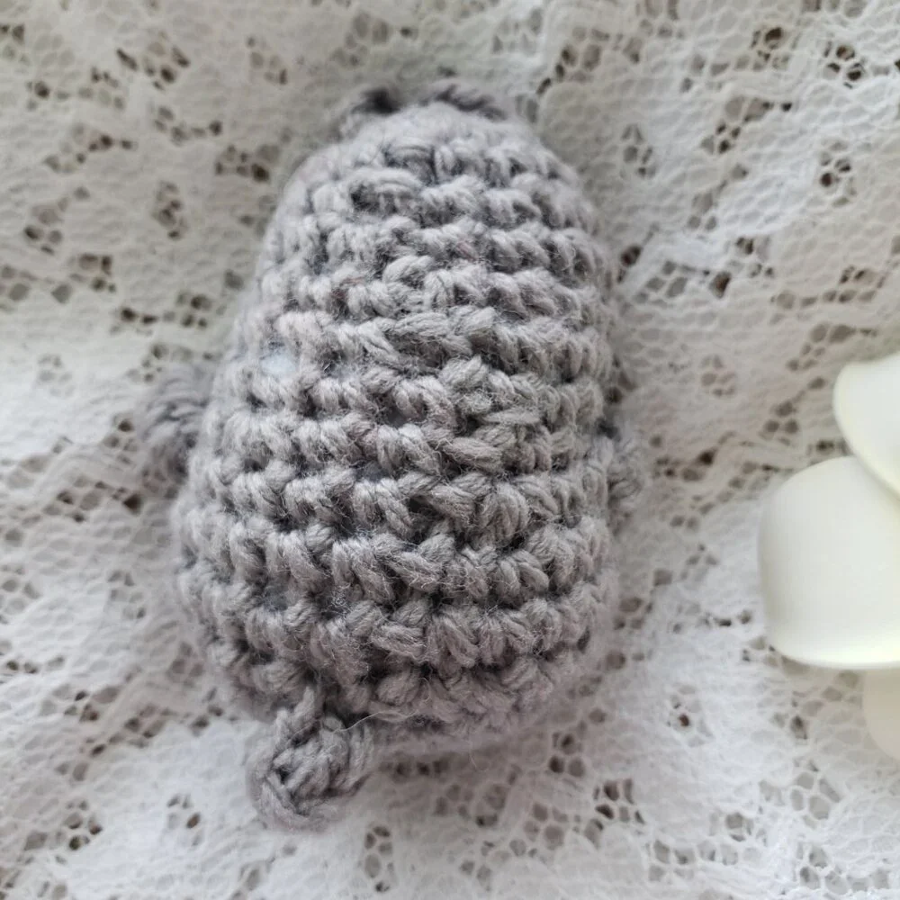 New Handmade Amigurumi Crochet Mini Totoro Stuffed Animal Toy Funny 6